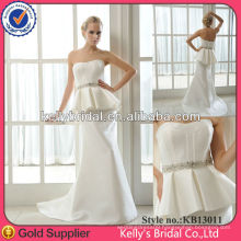 simple mikado wedding dress satin wedding dress